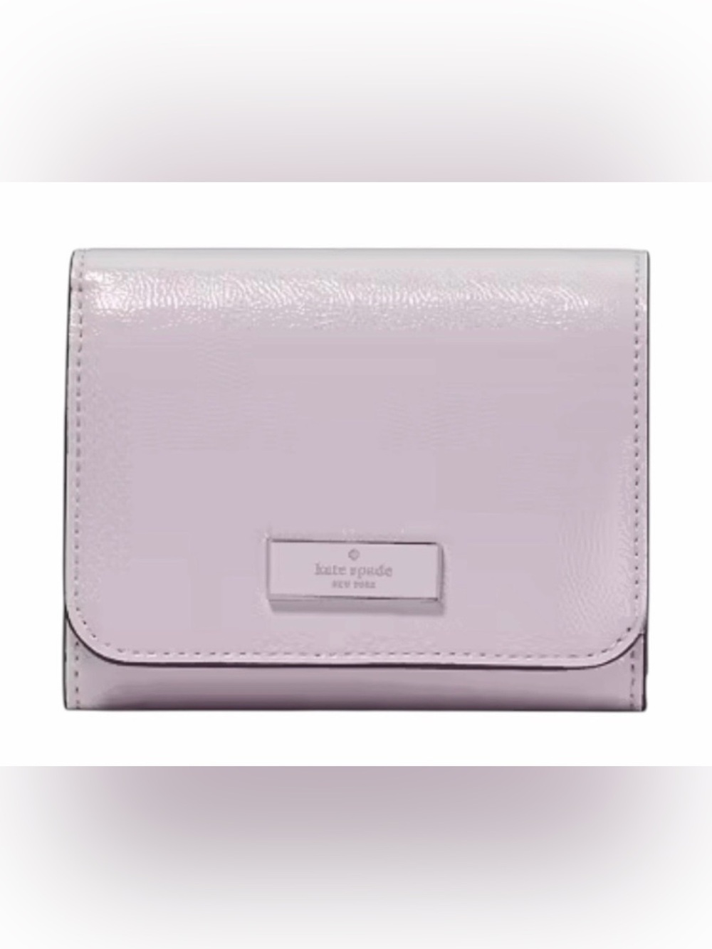 Kate Spade Bridget Crinkled
Patent Leather Wallet In Lilac
Moonlight